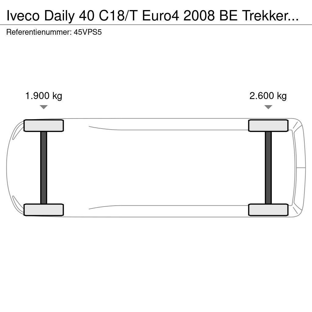 Iveco Daily 40 C18/T Euro4 2008 BE Trekker Alle inruil m Další