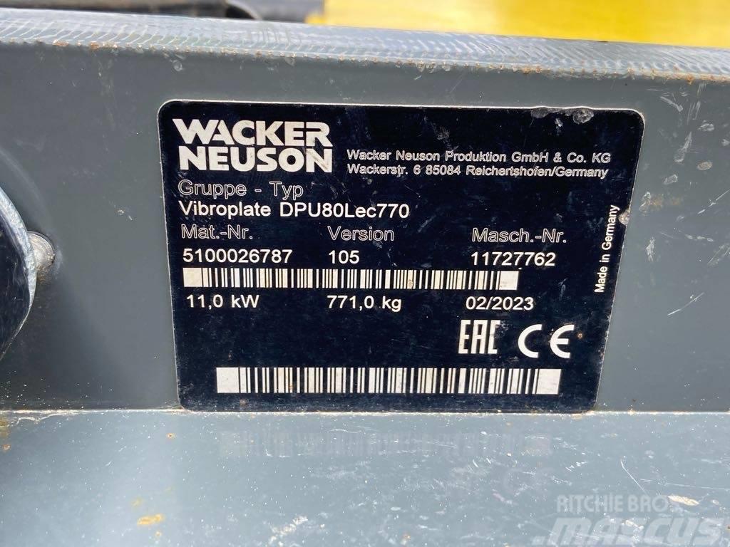 Wacker Neuson DPU80Lec770 Kompaktory