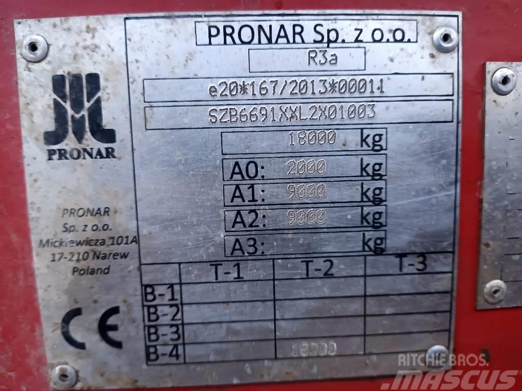 Pronar T 669/1 Grain / Silage Trailers