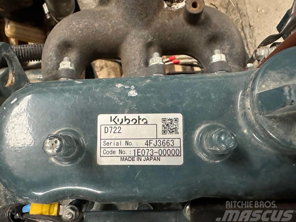 Kubota D 722 ENGINE Motory
