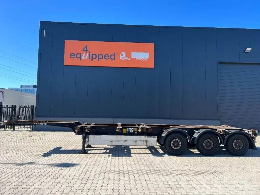 Schmitz Cargobull SCF 24 G EURO 45FT HC, discbrakes, extendable fron Containerframe semi-trailers