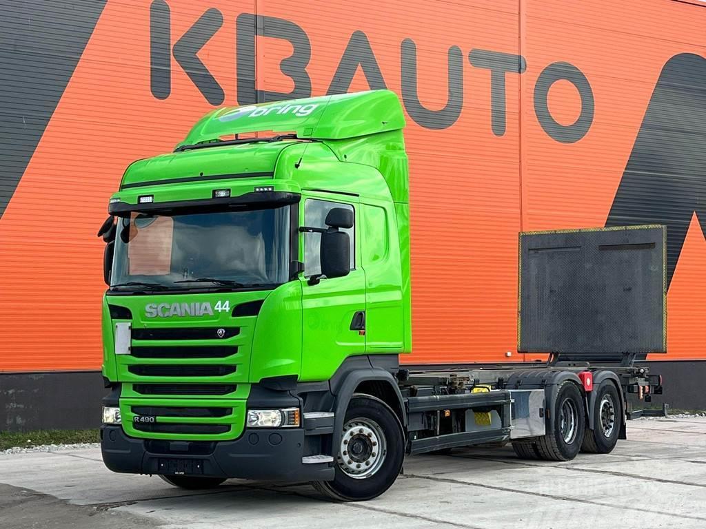 Scania R 490 6x2 Container Frame trucks