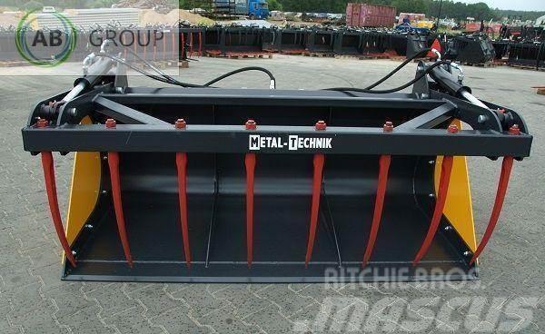 Metal-Technik łyżko-krokodyl ząb kuty 1,8 m Front loader accessories