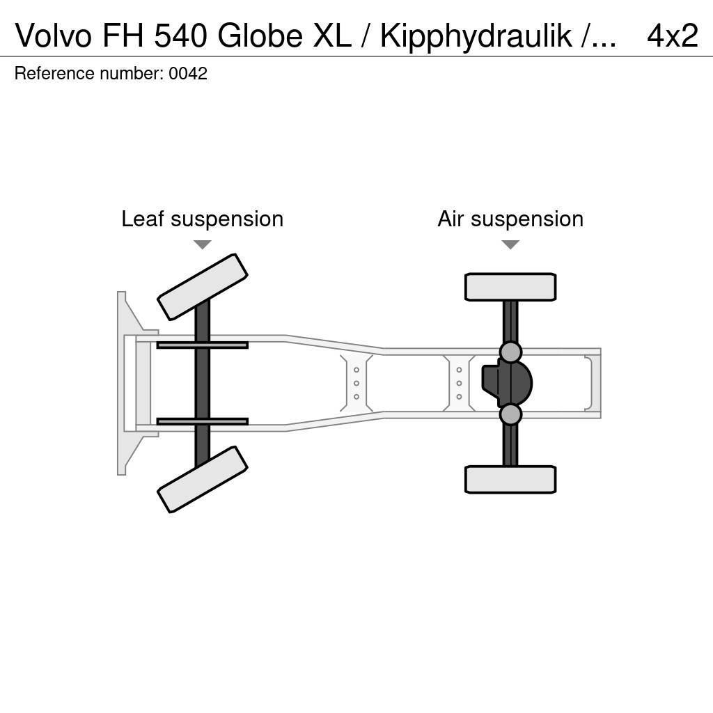 Volvo FH 540 Globe XL / Kipphydraulik / Euro 6 Tahače