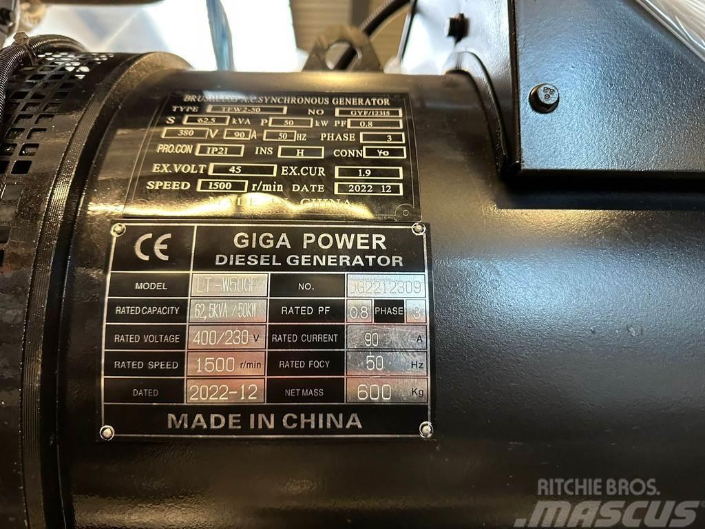  Giga power LT-W50GF 62.5KVA open set Ostatní generátory