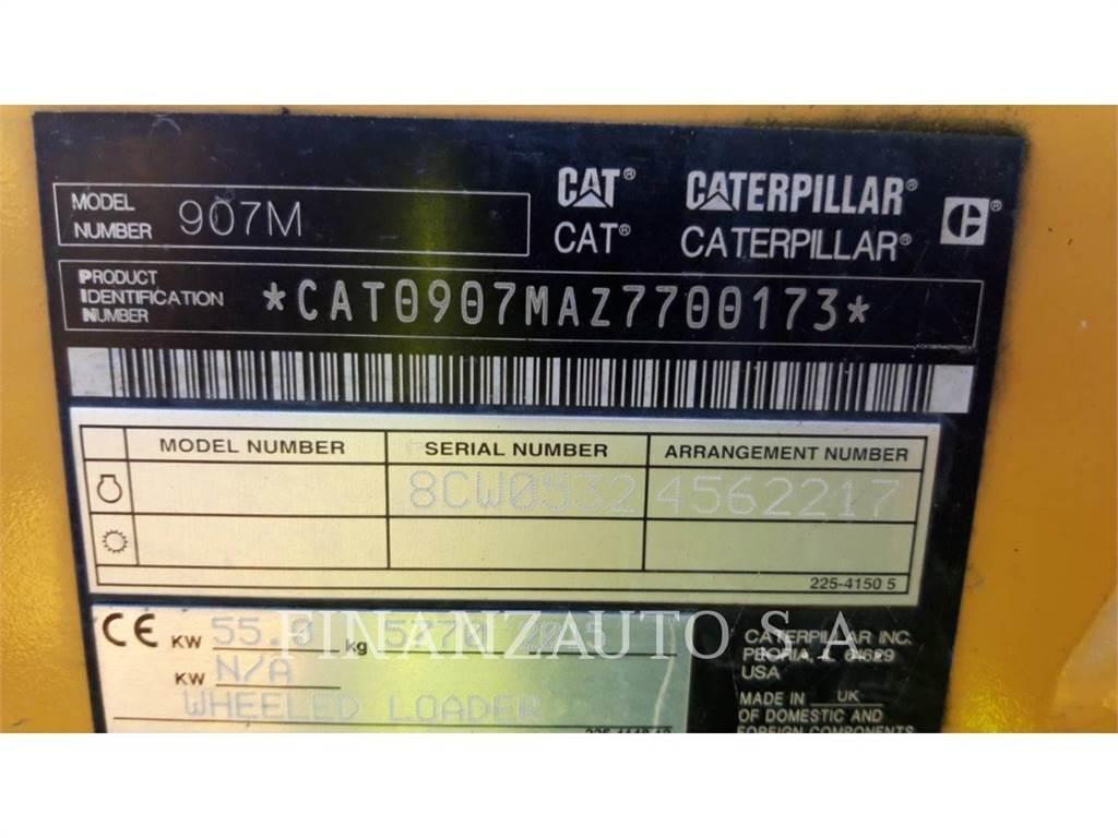 CAT 907M Kolové nakladače