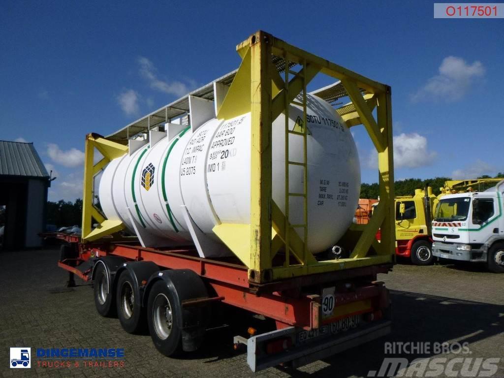  CPV Tank container IMO 1 / L4DN / 20 ft / 17.5 m3 Kontejnerové nádrže