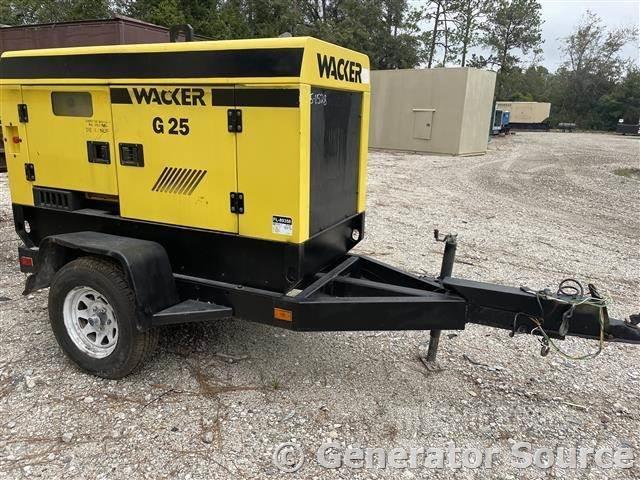 Wacker 20 kW Naftové generátory