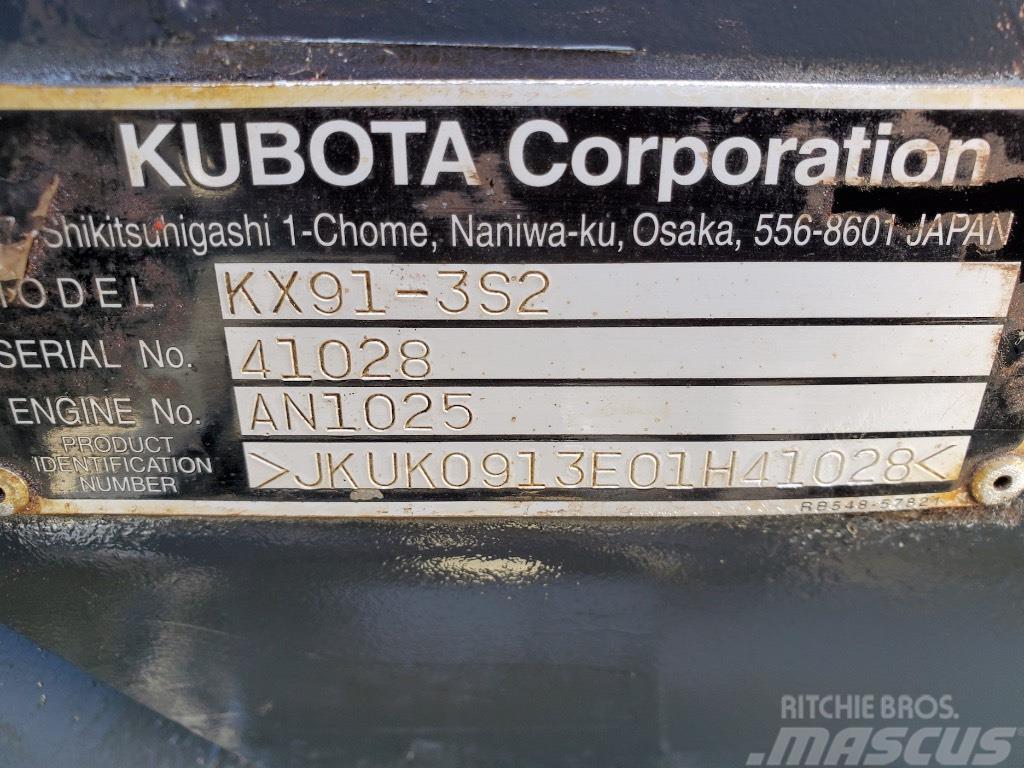 Kubota KX 91-3 S2 Mini rýpadla < 7t