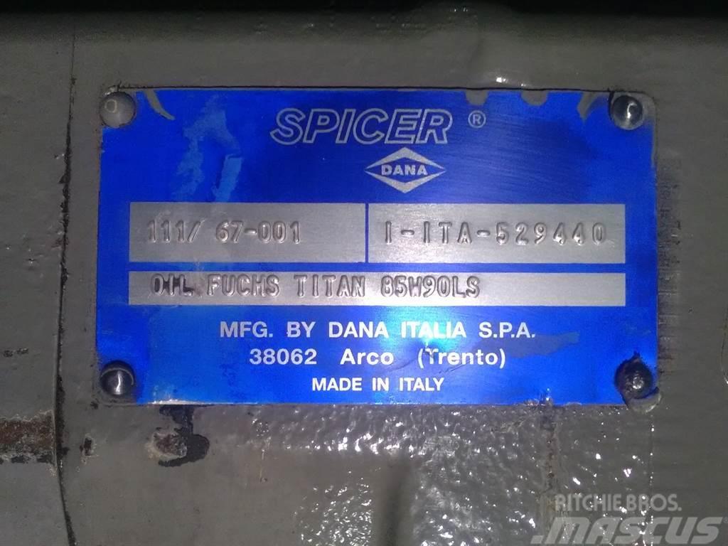 Spicer Dana 111/67-001 - Atlas 75 S - Axle Nápravy