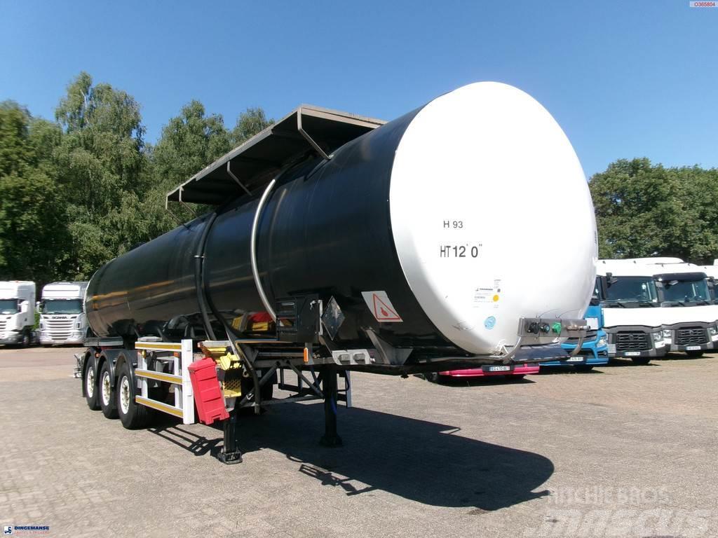  Clayton Bitumen tank inox 33 m3 / 1 comp + ADR Cisternové návěsy