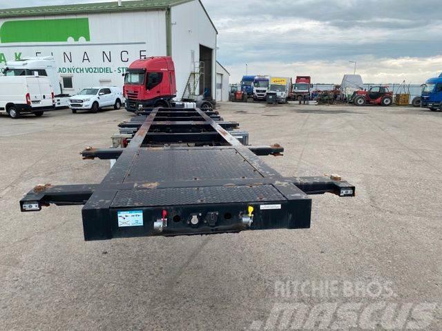 Svan for containers vin 059 Low loader-semi-trailers