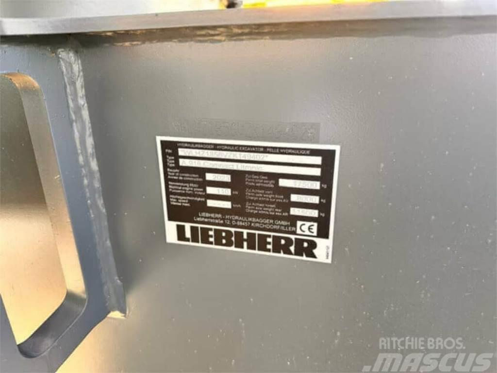 Liebherr A 916 Compact G6.0-D Kolová rýpadla