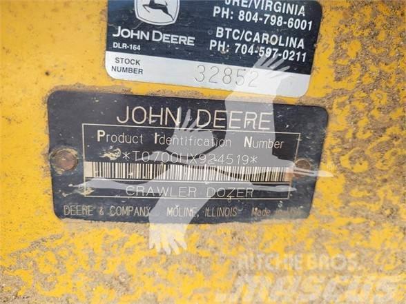 John Deere 700H LGP Pásové dozery
