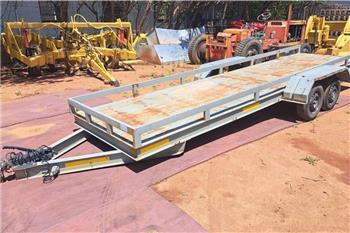 Double Axle Flatbed Trailer