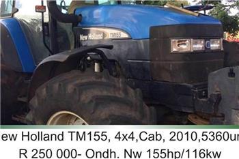 New Holland TM155 - 155hp/116kw - Cab