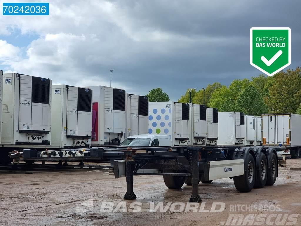 Krone SD 1x20ft. 30ft. 40ft. Containerframe semi-trailers