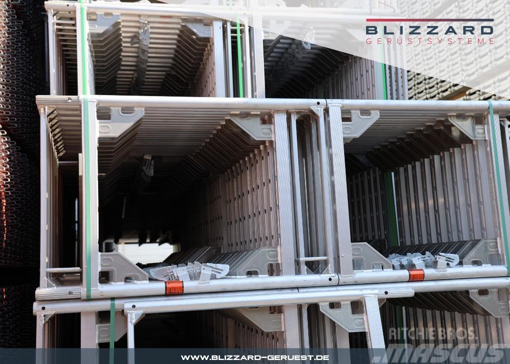 Blizzard Gerüstsysteme 105,60 m² Alu Gerüst neu mit Robustb Scaffolding equipment
