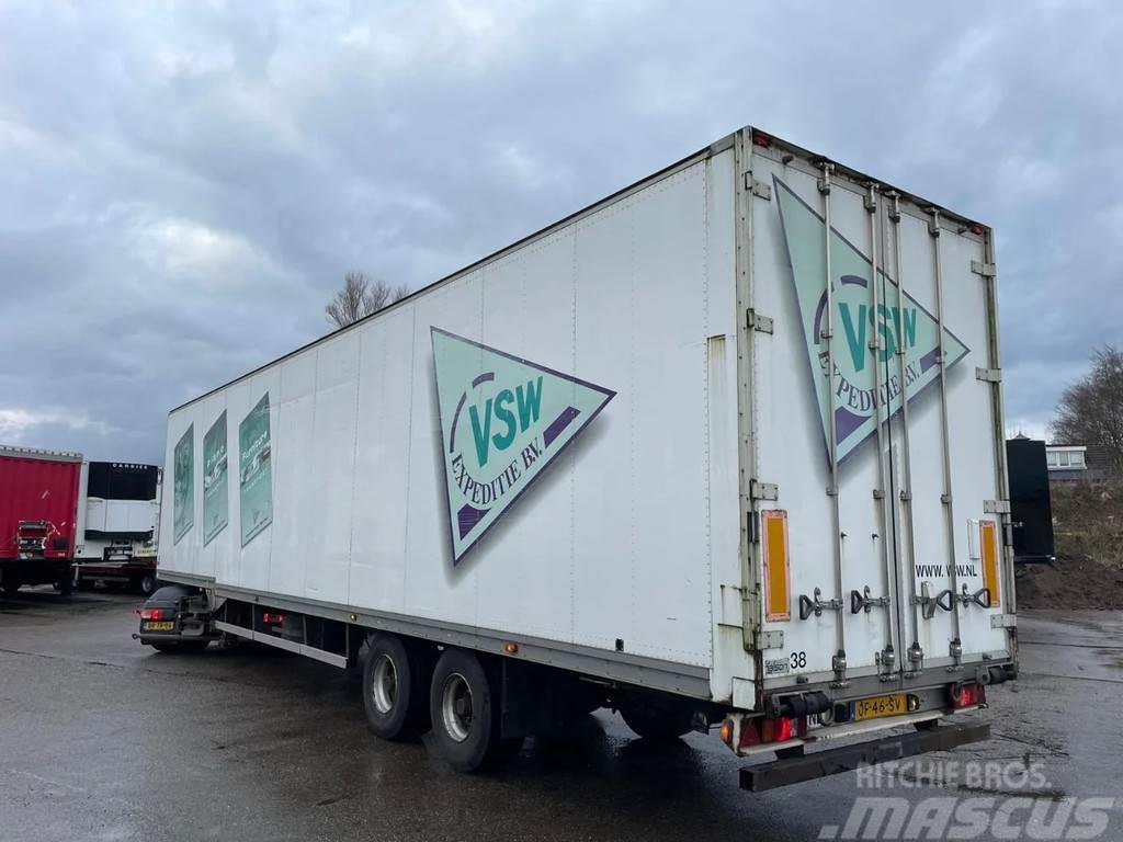 Talson 2-AS 13.6M Textiel/Kleider/Confection ABS APK/TUV Box body semi-trailers