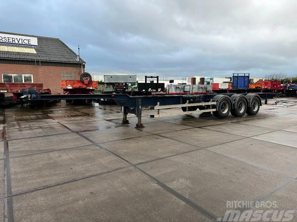 HRD 8X IN STOCK 20-40-45 FT Containerframe semi-trailers
