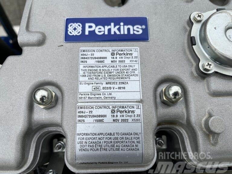 Perkins 404J-22G - Unused - 20 kW Diesel Generators