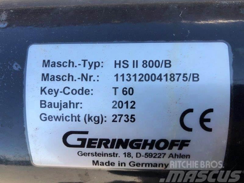 Geringhoff HS II 800 B Combine harvester accessories