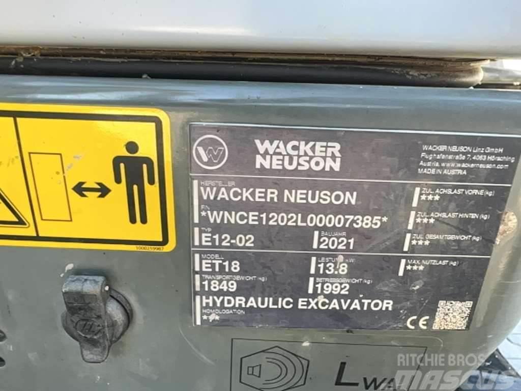 Wacker Neuson ET 18 Crawler excavators