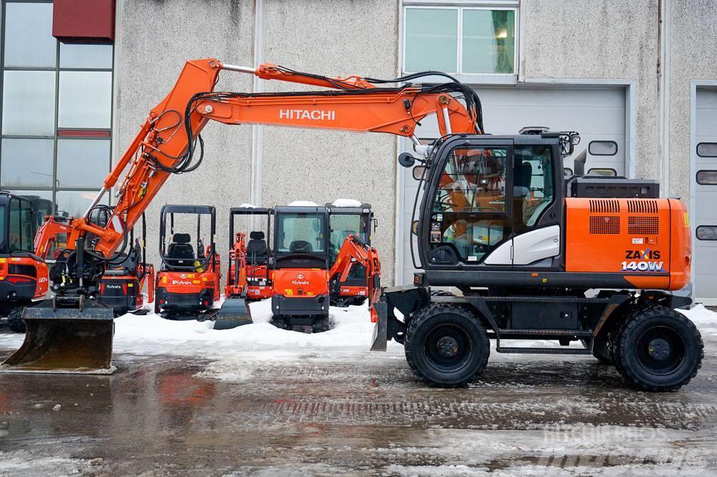 Hitachi ZX140W-6 PYÖRITTÄJÄLLÄ Wheeled excavators