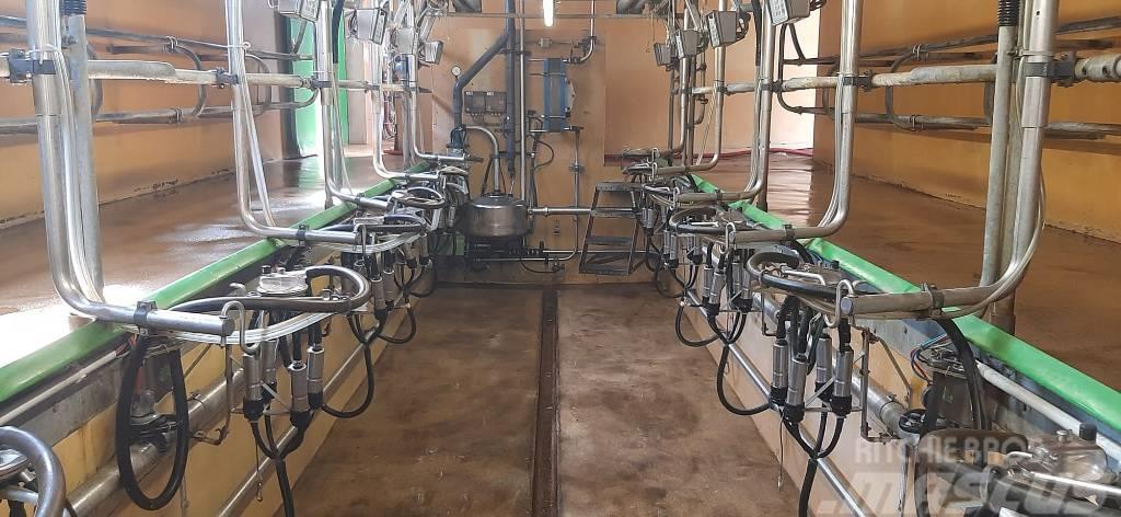 Westfalia 2x6 melkstal Milking equipment
