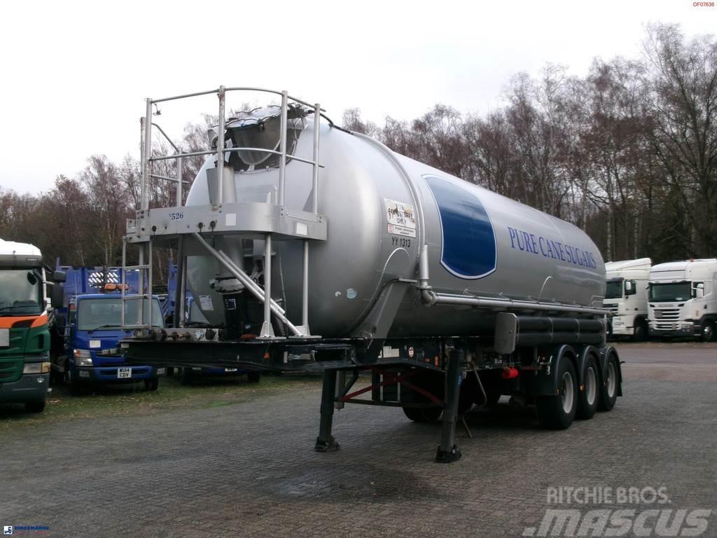 Feldbinder Powder tank alu 38 m3 (tipping) Tipper semi-trailers