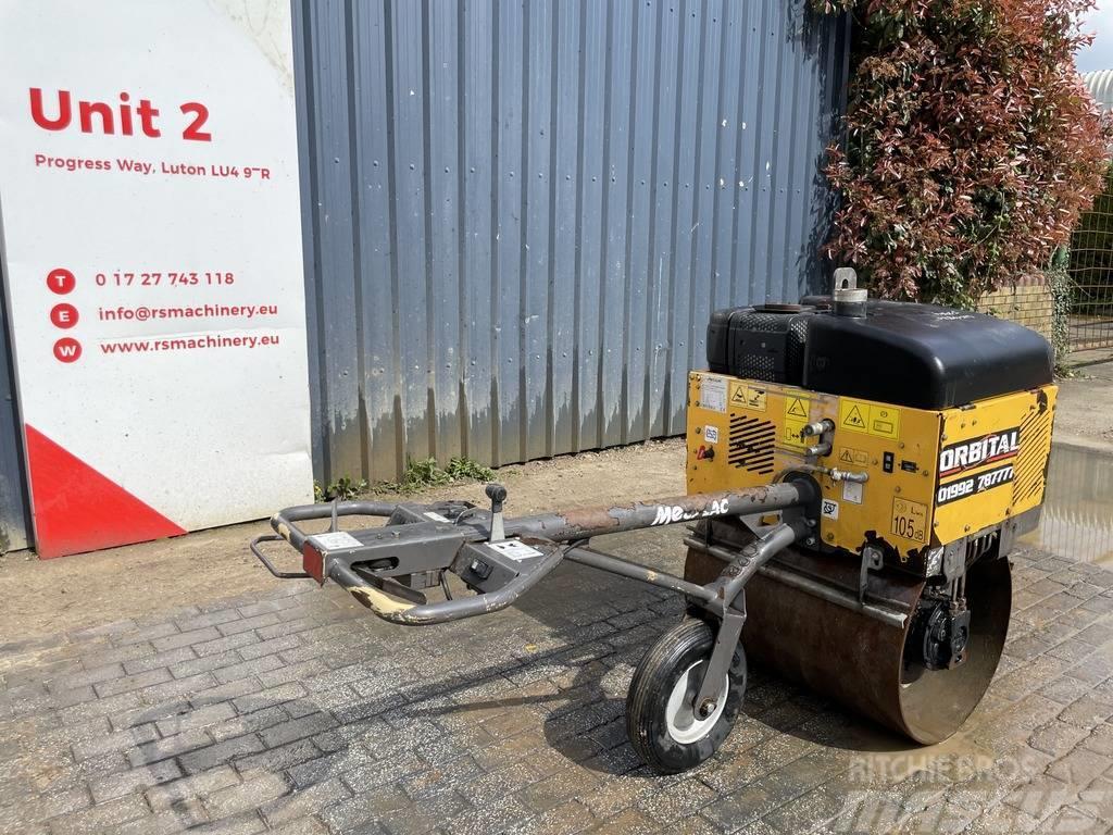 Mecalac MBR71 HD PEDESTRIAN SINGLE DRUM ROLLER Towed vibratory rollers