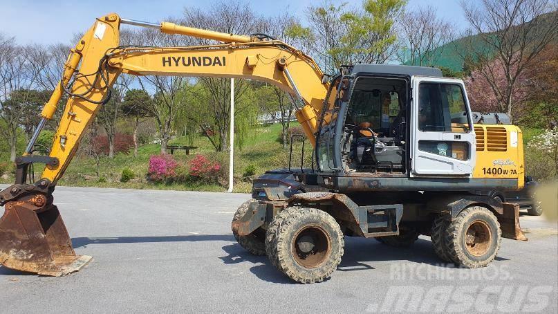 Hyundai ROBEX1400W Wheeled excavators