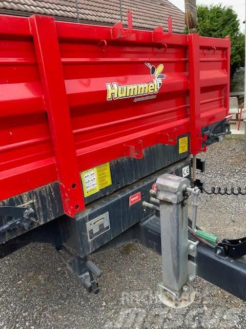  HUMMEL tandem 10T tristrani kiper Skip loader trailers