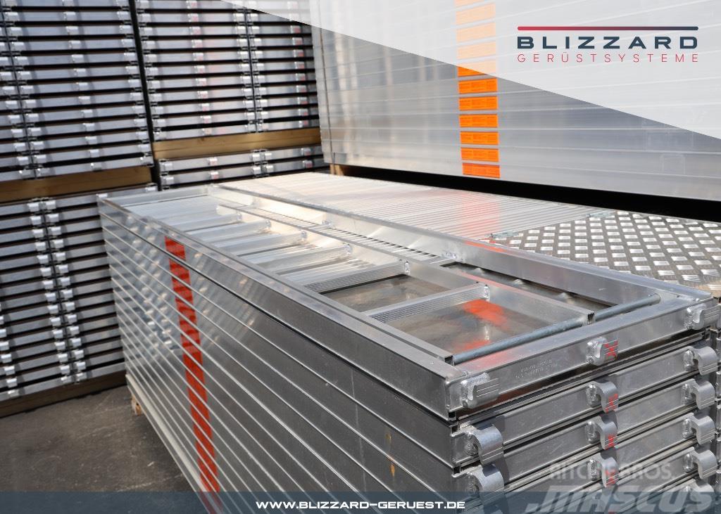 Blizzard S70 97,62 m² Alu Gerüst mit Böden aus Siebdruck Scaffolding equipment