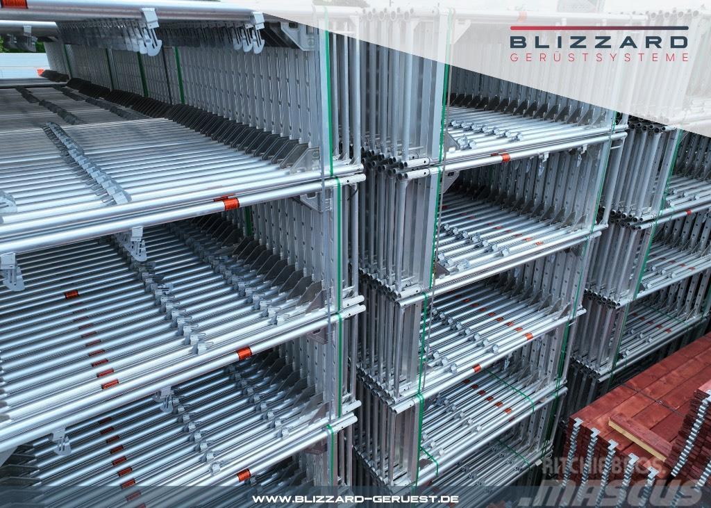 Blizzard S70 97,62 m² Alu Gerüst mit Böden aus Siebdruck Scaffolding equipment