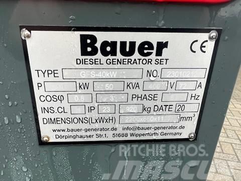 Bauer GFS-40 kW Diesel Generators