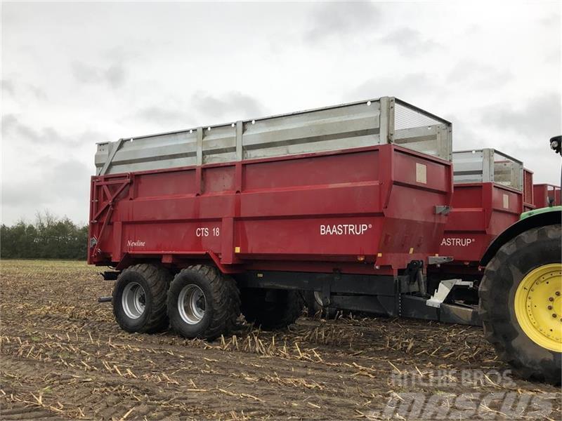 Baastrup 18t CTS - 26,5" hjul med græssider Tipper trailers