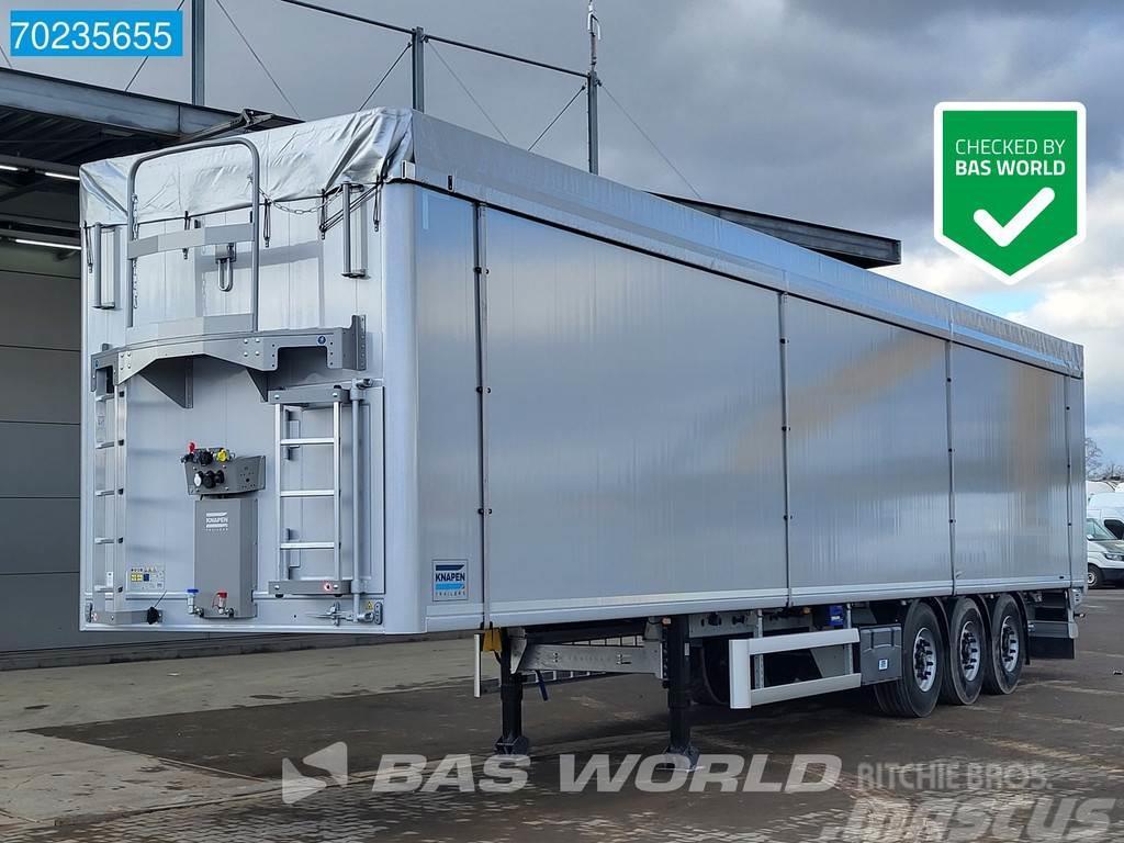 Knapen K100 10MM 92m3 3 axles NEW 92m3 10mm Liftachse Walking floor semi-trailers