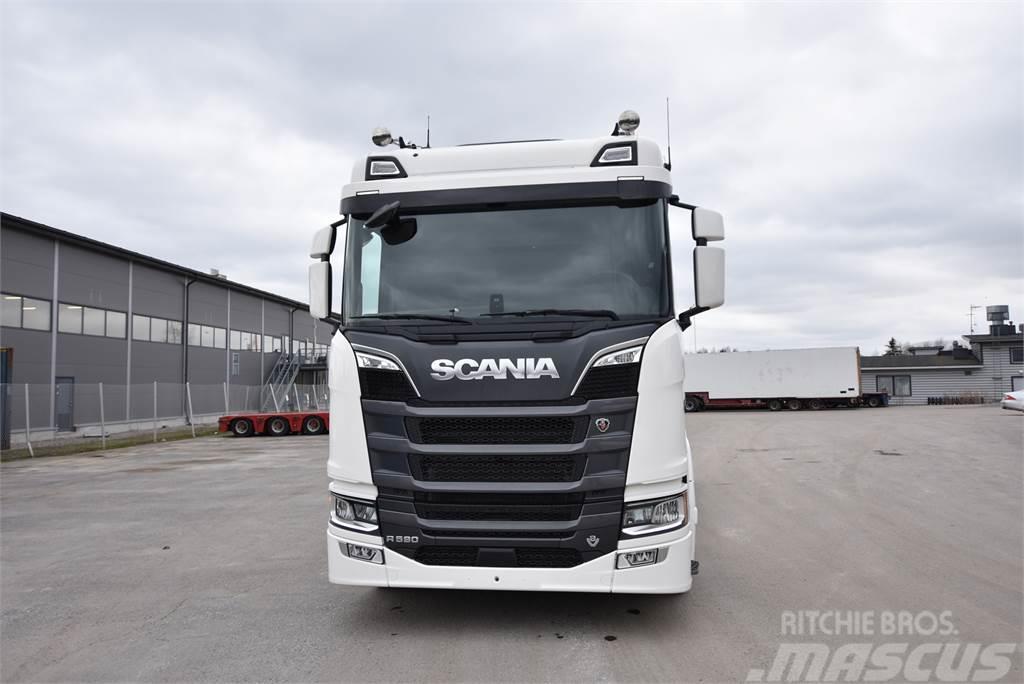 Scania R590 8X4 Hook lift trucks