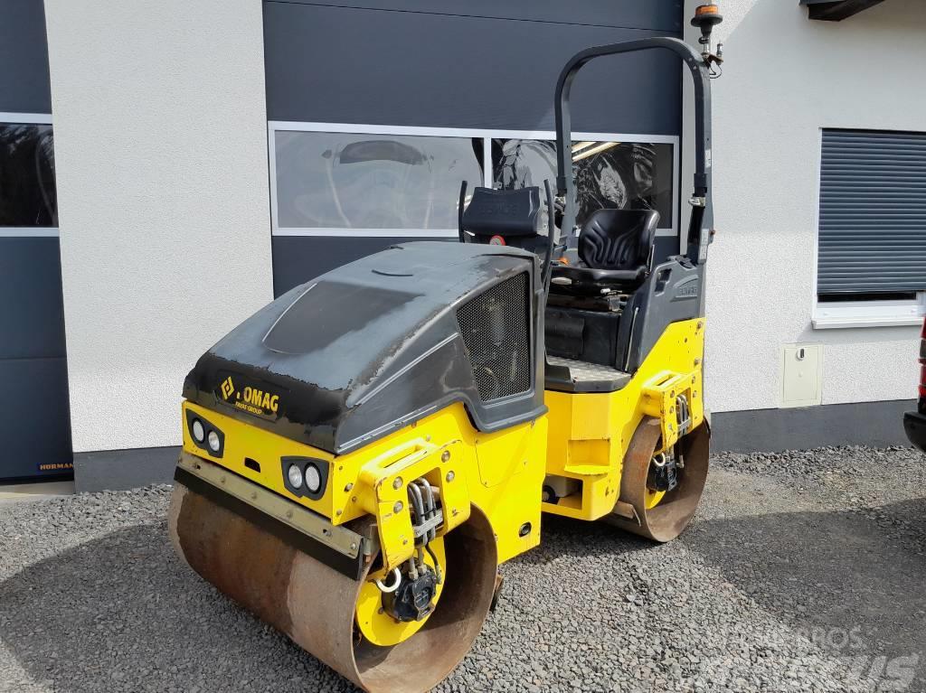 Bomag 2014 BW 120 AD-5  * 1.037 hrs  * KUBOTA Twin drum rollers