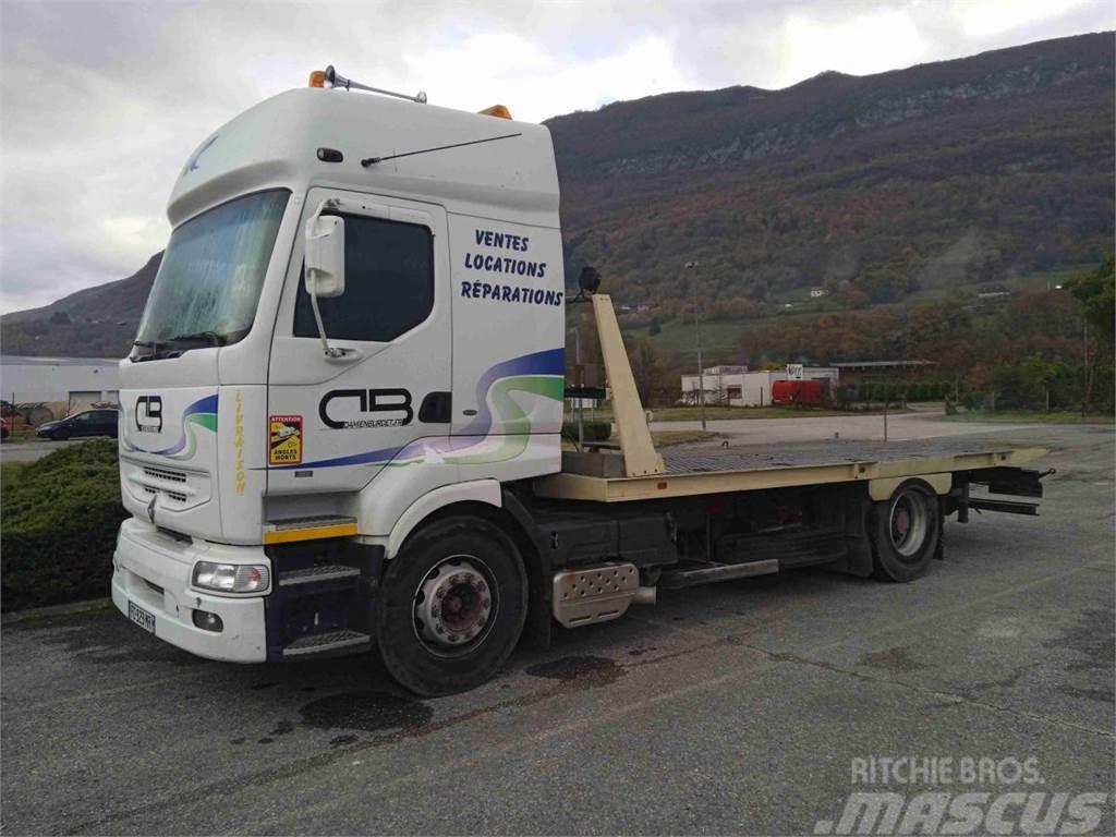 Camion plateau RENAULT 385 Recovery vehicles