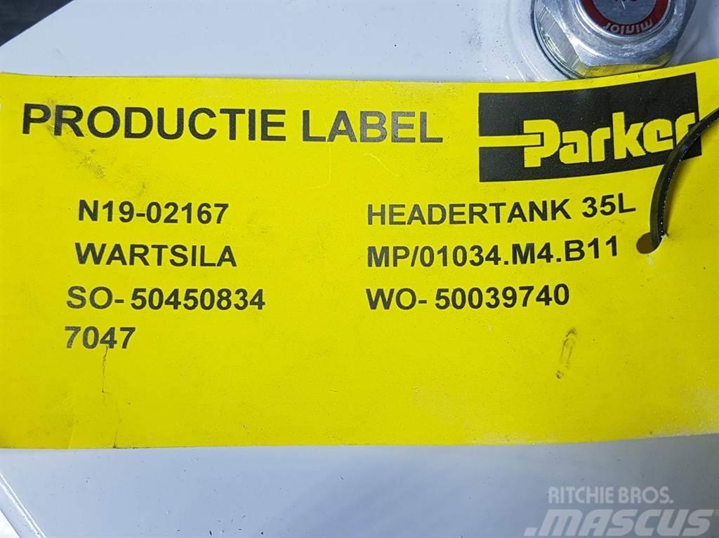 Parker - Headertank 35L - Tank/Behälter/Reservoir Hydraulics