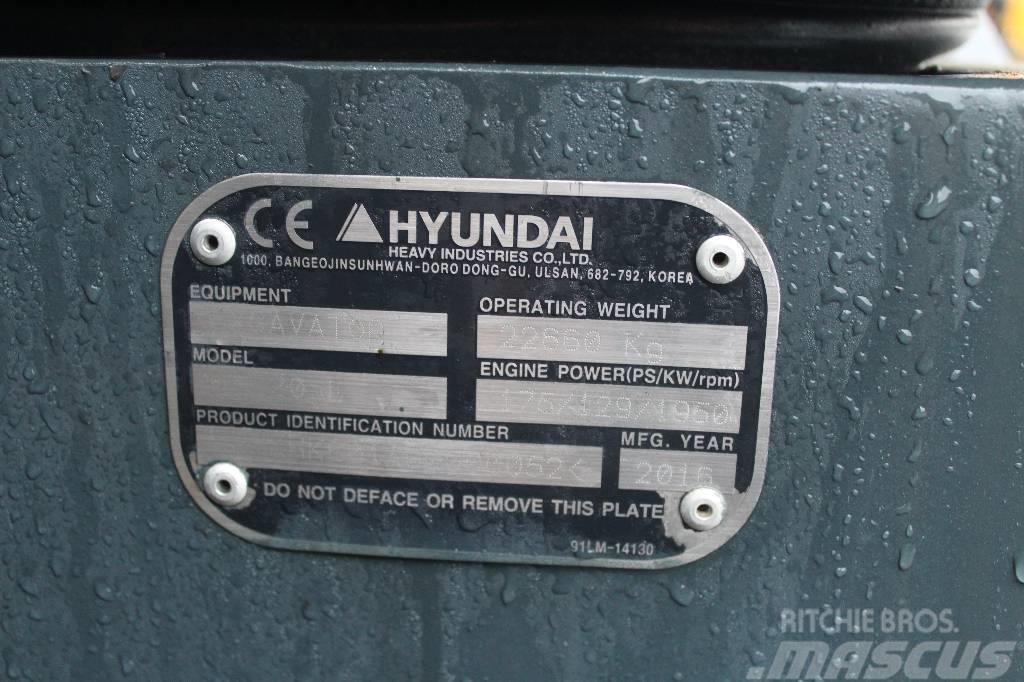 Hyundai HX 220 L / Pyörittäjä, Leica 3D, Rasvari, Lämmitin Crawler excavators