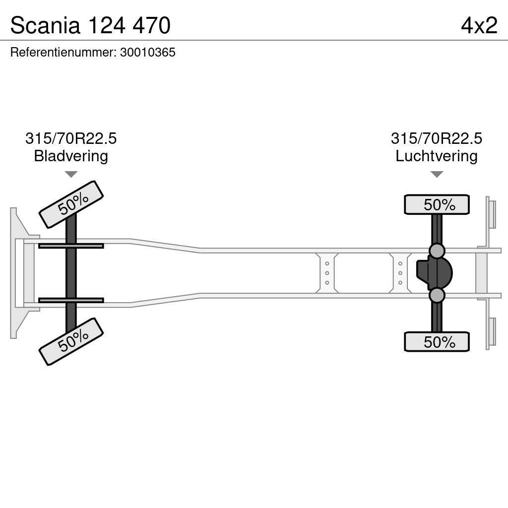 Scania 124 470 Curtainsider trucks