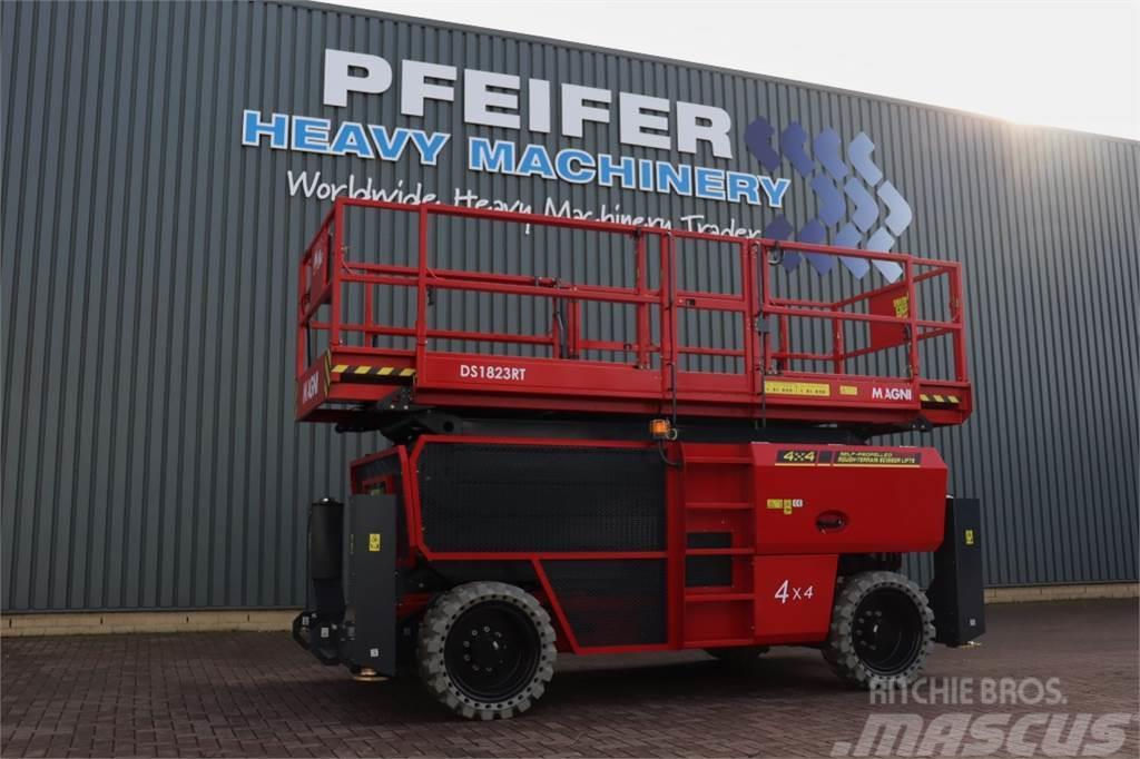 Magni DS1823RT New And Available Directly From Stock, Di Scissor lifts
