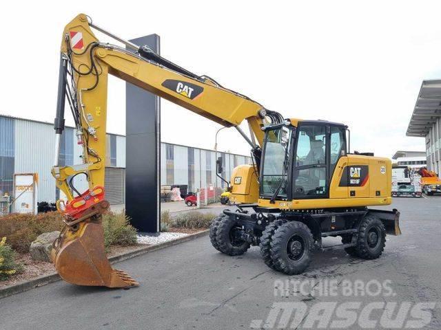 CAT M318F / 2016 / nur 4.189h / 1x Tieflöffel / EPA Wheeled excavators