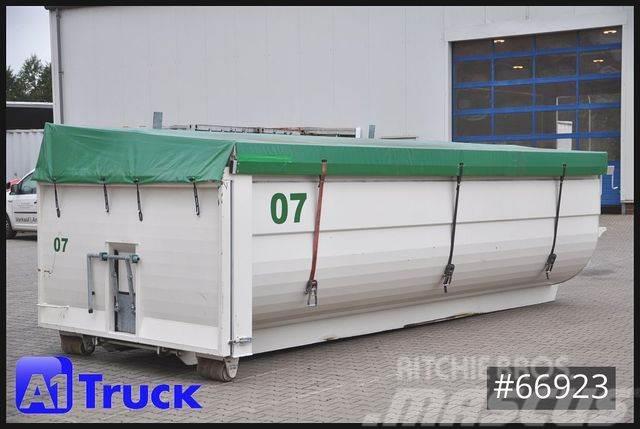 Hüffermann Abrollcontainer, 25m³, Abrollbehälter, Getreides Containerframe trailers