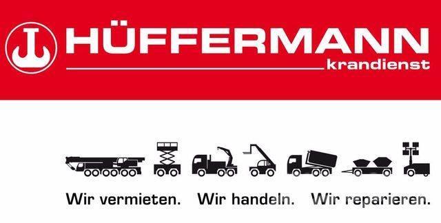 Hüffermann HSA 18.70 LS Schlitten 2-achs Abrollanhänger Skeletal trailers