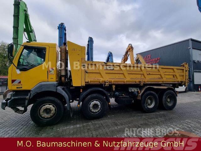 Renault Kerax 370 / 8x4 / Bordmatik / Blattfederung/12m³ Tipper trucks