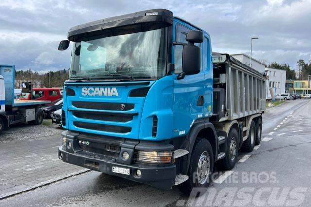Scania G480 8x4 Abschieber Tipper trucks
